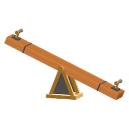 A seesaw
